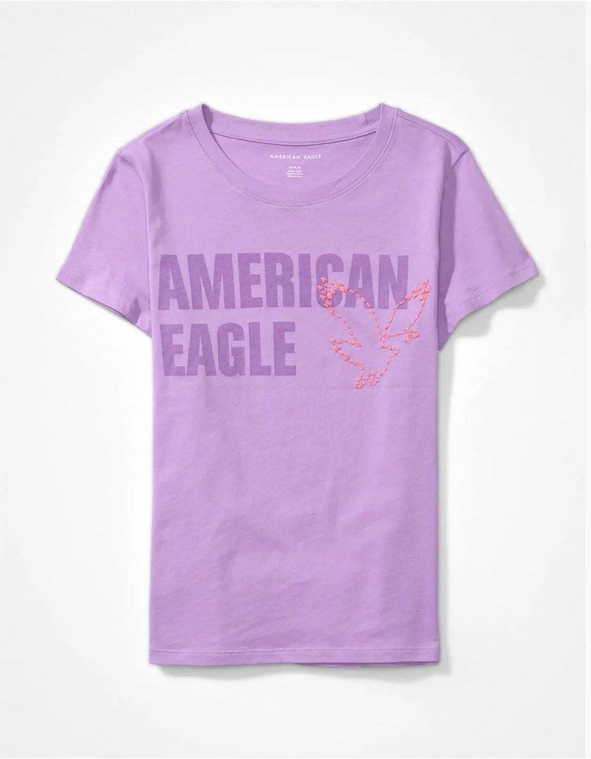 AE SLIM GRAPHIC TEE AMERICAN EAGLE