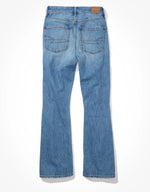 Load image into Gallery viewer, AE Ripped Highest Waist &#39;90s Flare Jean AMERICAN EAGLE
