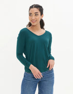 Load image into Gallery viewer, AE LONG-SLEEVE V-NECK T-SHIRT AMERICAN EAGLE
