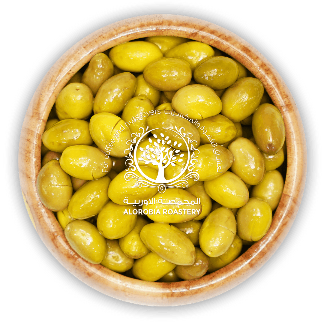 Green Olives Jordan With Oil - Alorobia Roastery