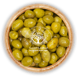 Load image into Gallery viewer, Green Olives Jordan With Oil &amp; Zaatar - Alorobia Roastery
