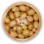 Load image into Gallery viewer, Green Olives Stuffed (Carrot) - Alorobia Roastery
