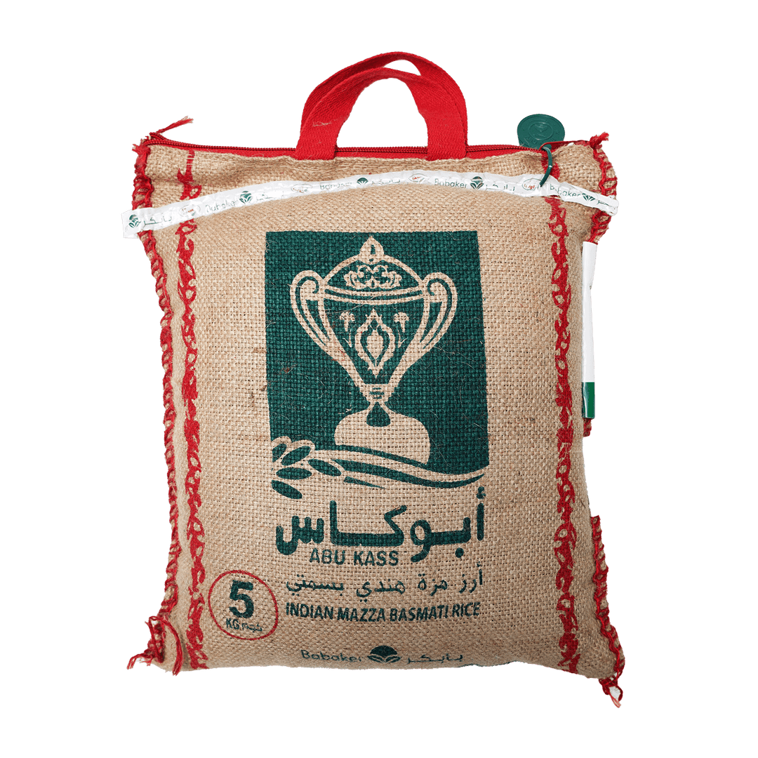 ABU KASS INDIAN BASMATI RICE 5KG - Alorobia Roastery