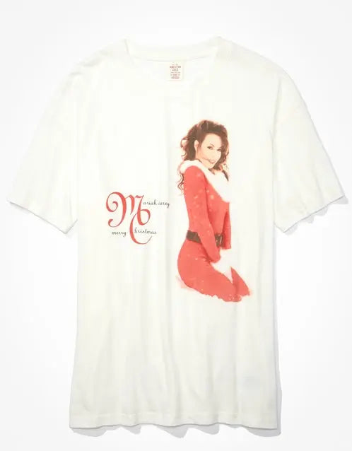 AE MARIAH CAREY GRAPHIC TEE AMERICAN EAGLE