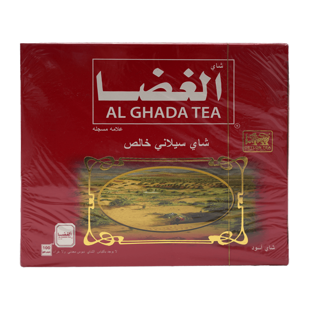 Al Ghada Ceylon Red Tea 100Bags - Alorobia Roastery