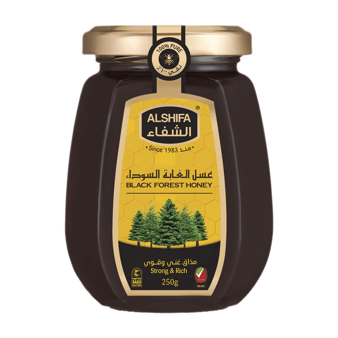 Al Shifa Black Forest Honey 250g - Alorobia Roastery