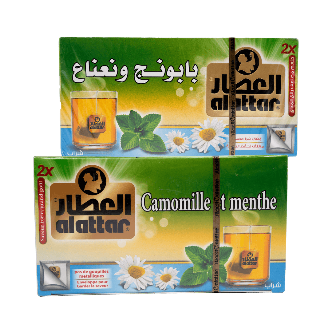 Alattar Tea Chamomile & Mint 20Bags - Alorobia Roastery