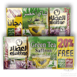 Load image into Gallery viewer, Alattar Green Tea Saffron 24Bags - Alorobia Roastery
