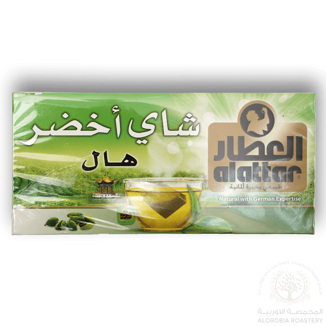 Alattar Green Tea Cardamom 20Bags - Alorobia Roastery