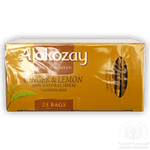 Load image into Gallery viewer, Alokozay Ginger &amp; Lemon 25Bags - Alorobia Roastery
