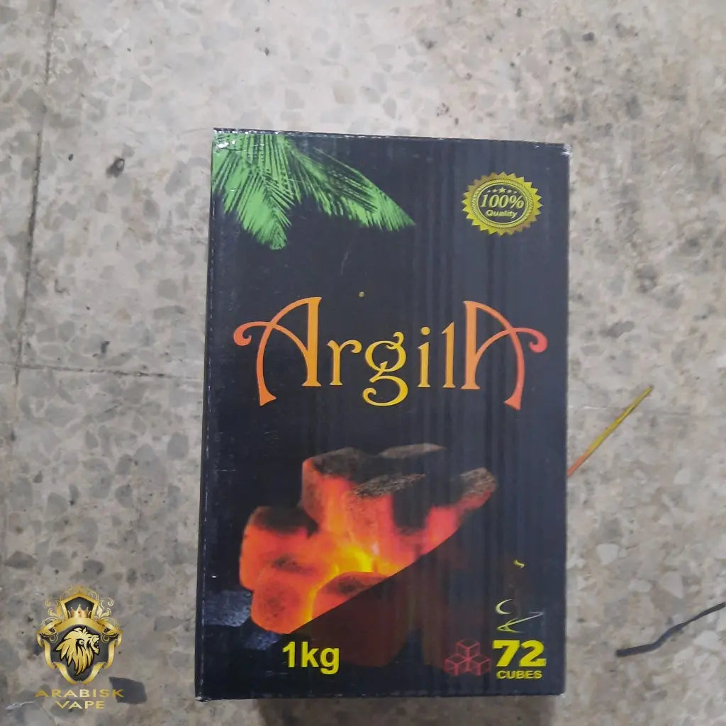 Argila Charcoal - 72 Cubes 1KG Arabisk