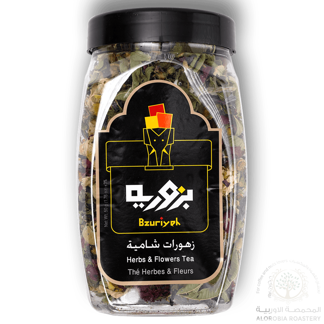 Bzuriyeh Herbs & Flowers Tea 50g - Alorobia Roastery