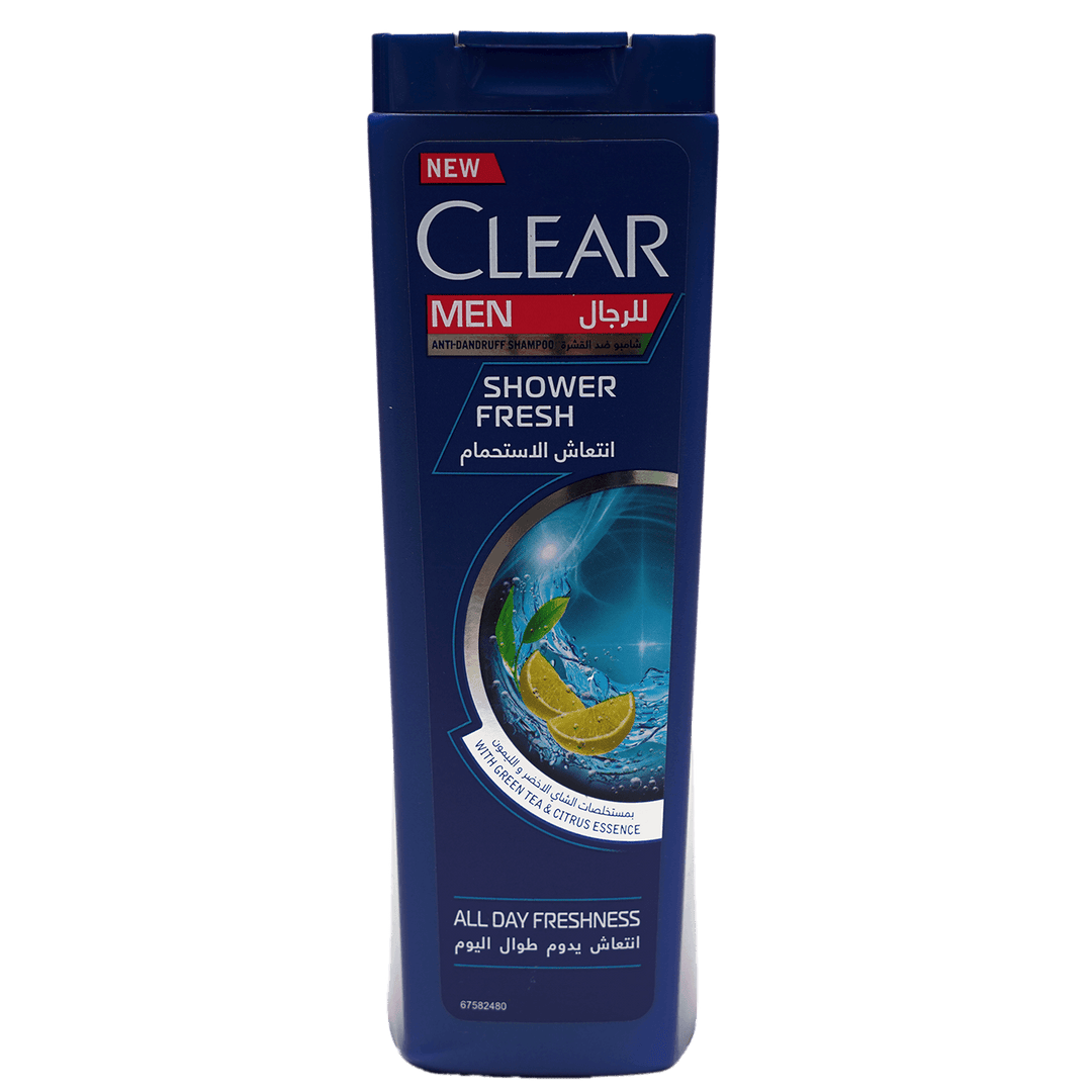 Clear Shampoo Shower Fresh With Green Tea & Citrus Essence 200ml - Alorobia Roastery