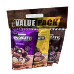 Load image into Gallery viewer, Chocodate Milk Dark Assorted Chocolates Value Pack 90gx3packs
