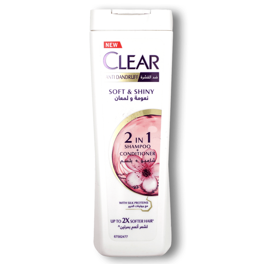 Clear Shampoo Soft & Shiny 200ml - Alorobia Roastery