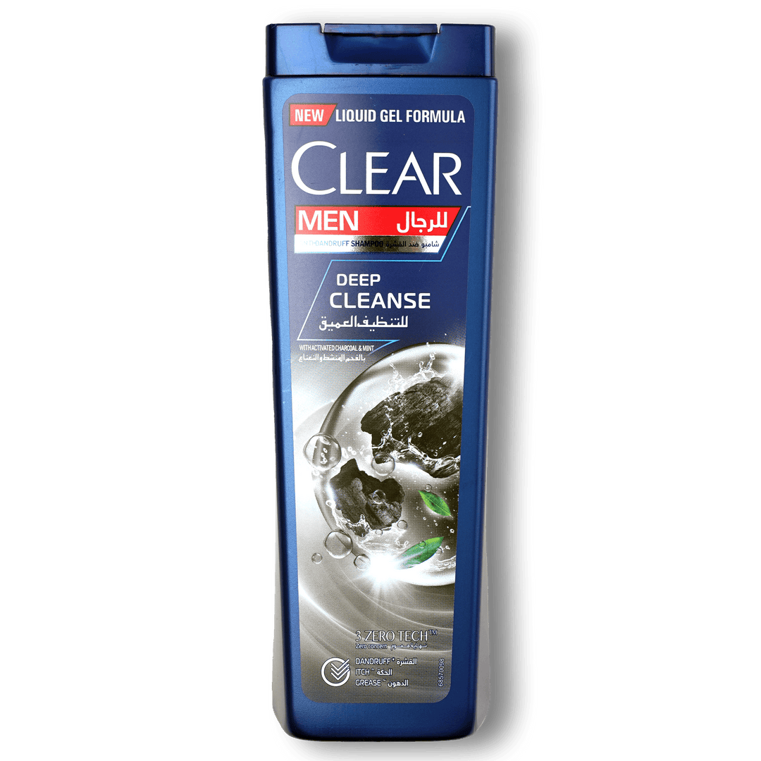 Clear Men's Shampoo Charcoal & Mint 200ml - Alorobia Roastery