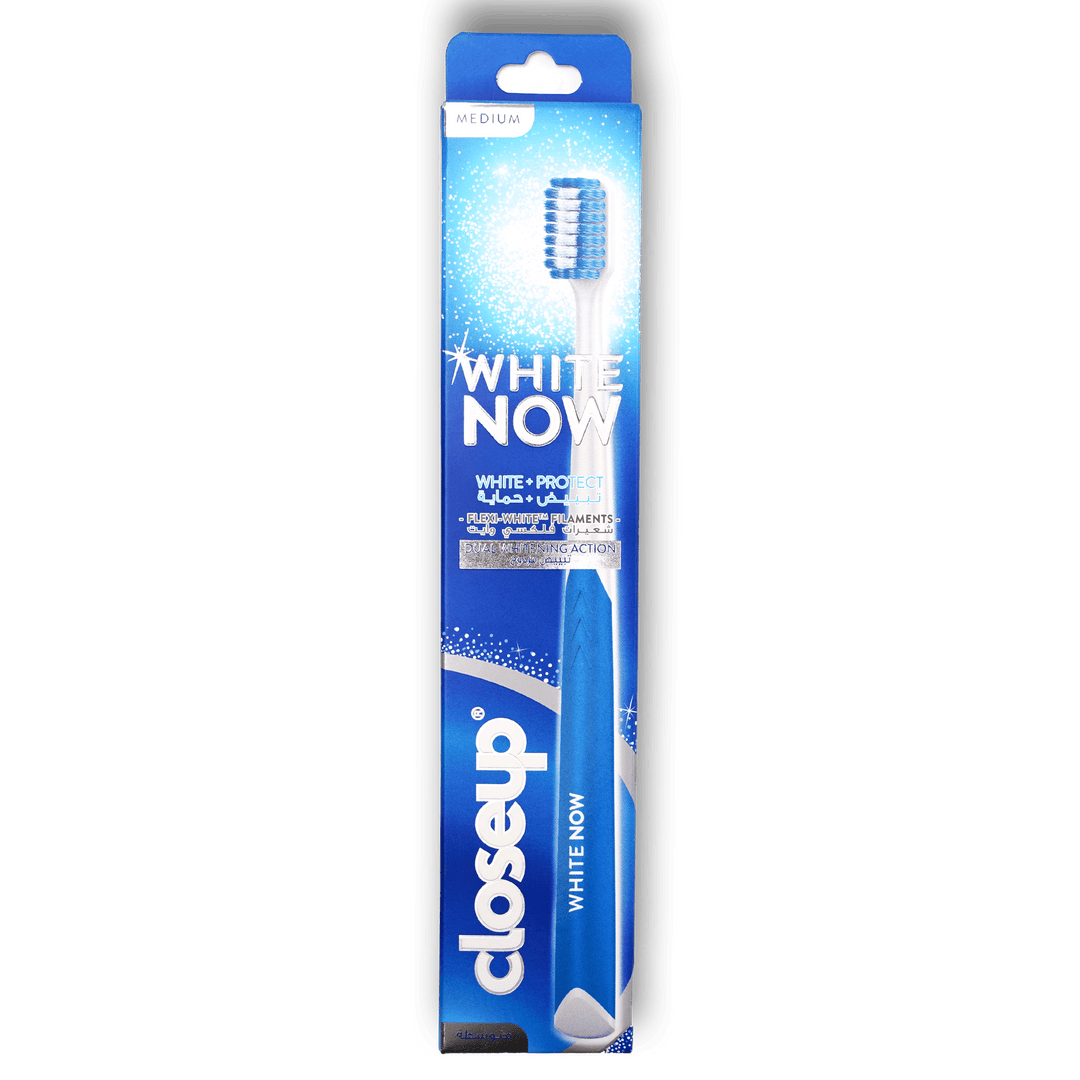 Closeup Tooth Brush Shiny White Now Blue 11g - Alorobia Roastery