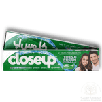 Load image into Gallery viewer, Closeup Toothpaste Menthol Fresh 120ml - Alorobia Roastery
