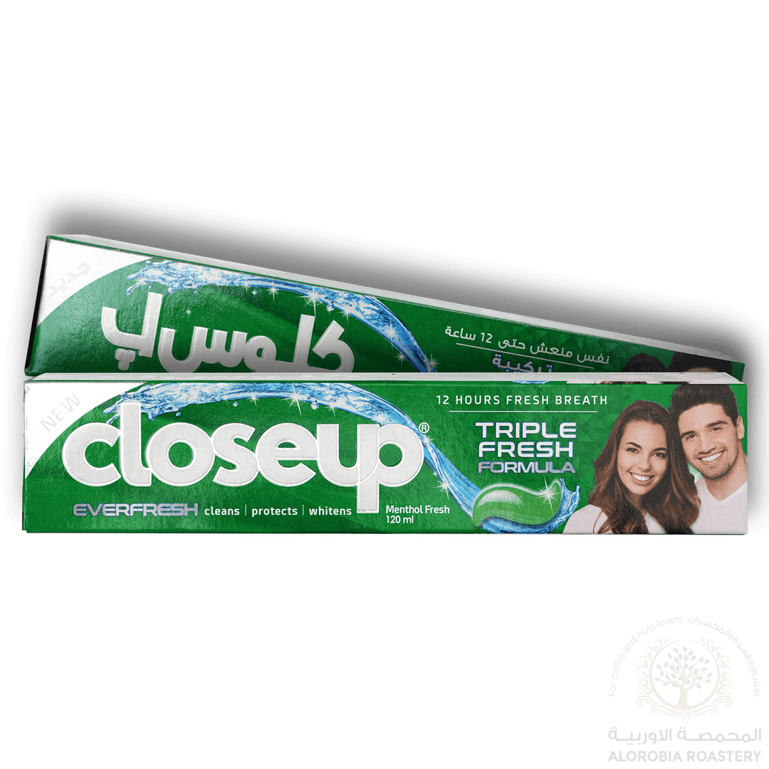 Closeup Toothpaste Menthol Fresh 120ml - Alorobia Roastery