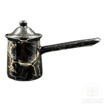 Load image into Gallery viewer, Coffee Colored Pot Black - Alorobia Roastery
