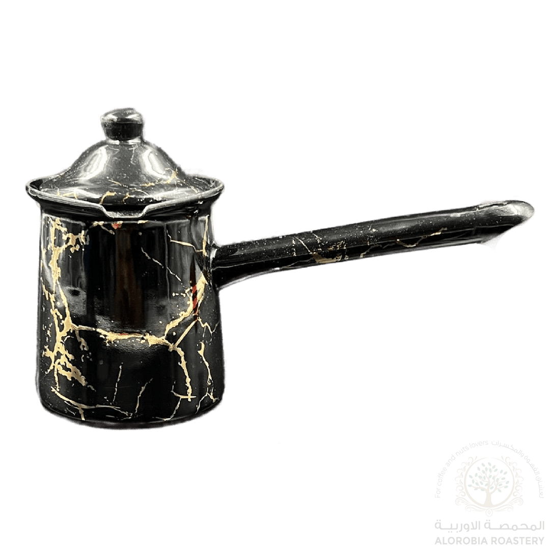 Coffee Colored Pot Black - Alorobia Roastery