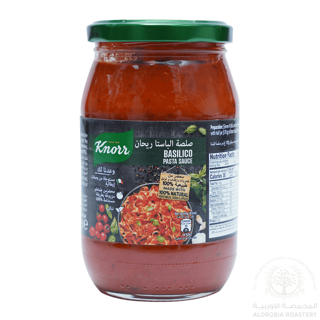 Knorr Basilico Pasta Sauce 170g - Alorobia Roastery