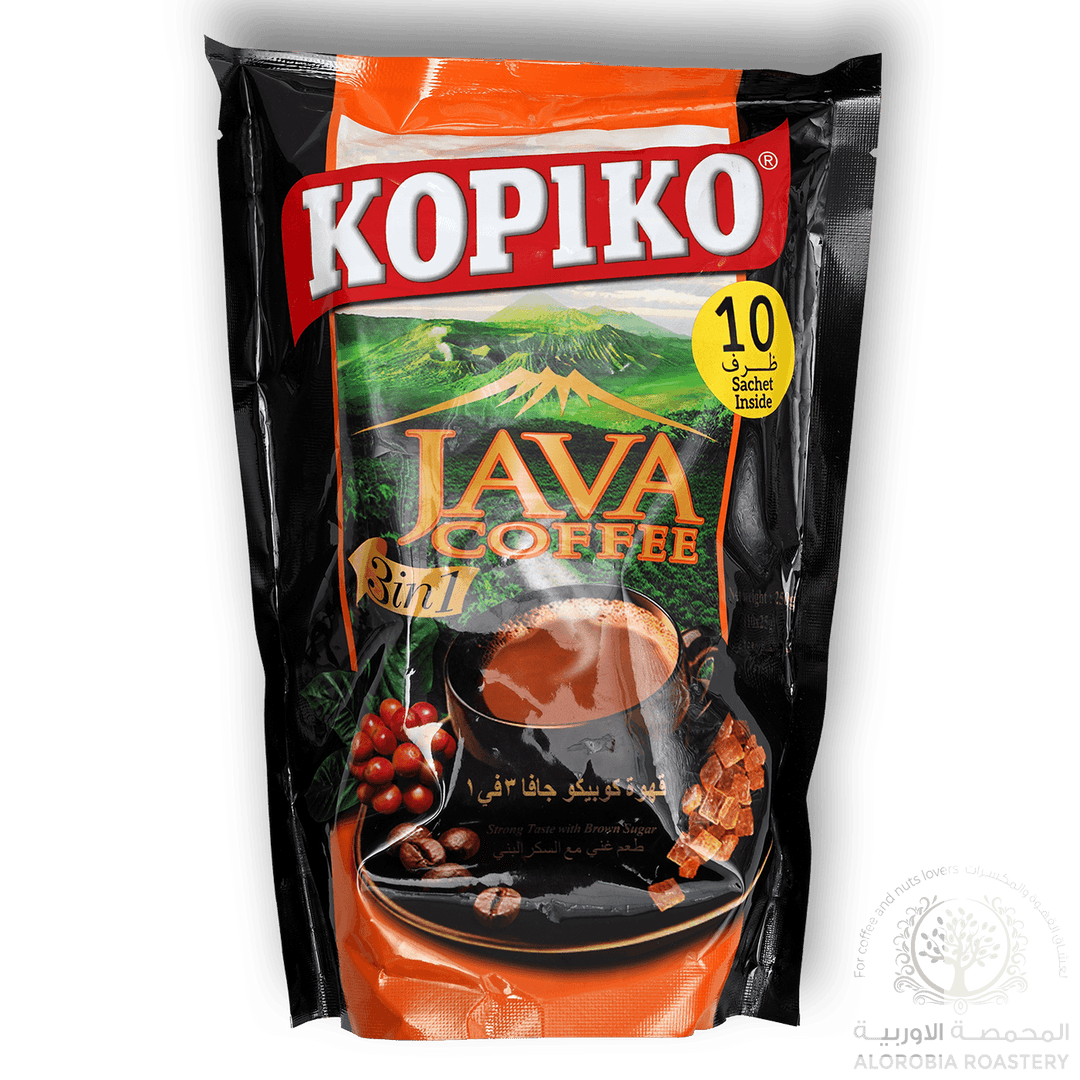 Kopiko Java Coffee 3in1 With Brown Sugar 10x25g - Alorobia Roastery