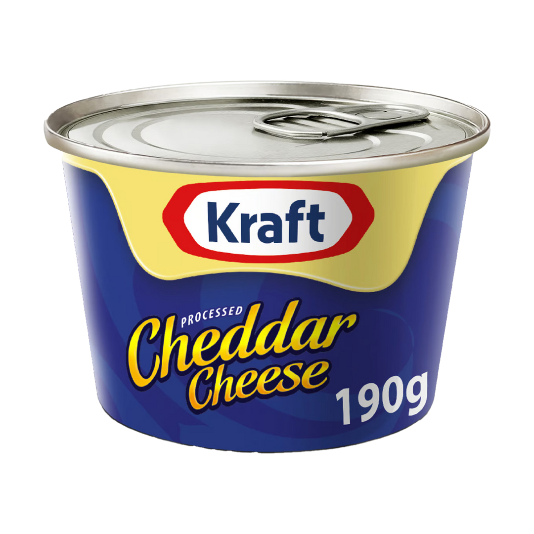 Kraft Cheddar Cheese Can 190g