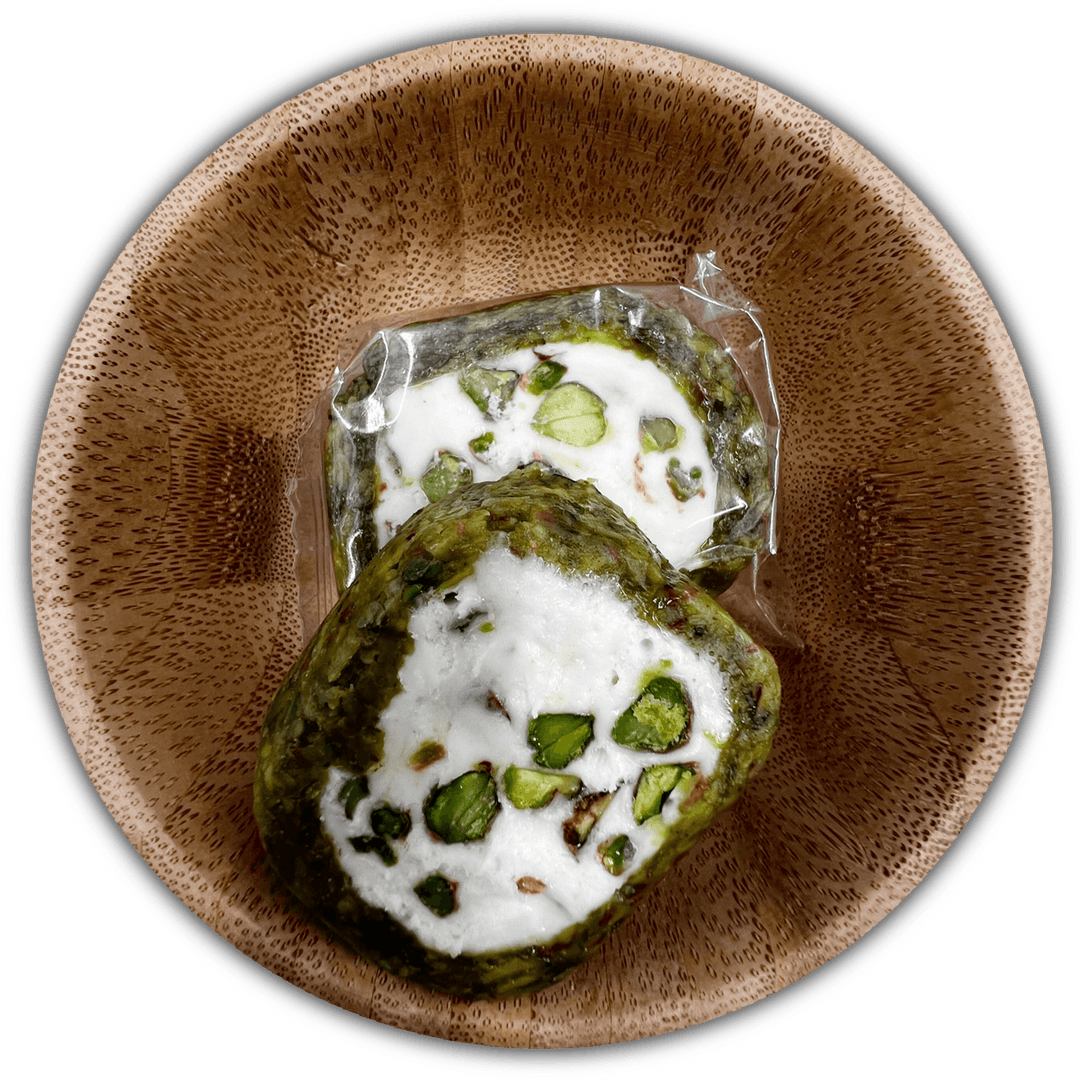 Nougat Korosh With Pistachio Dough - Alorobia Roastery