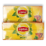 Load image into Gallery viewer, Lipton Black Tea Mint 25x2.3g - Alorobia Roastery
