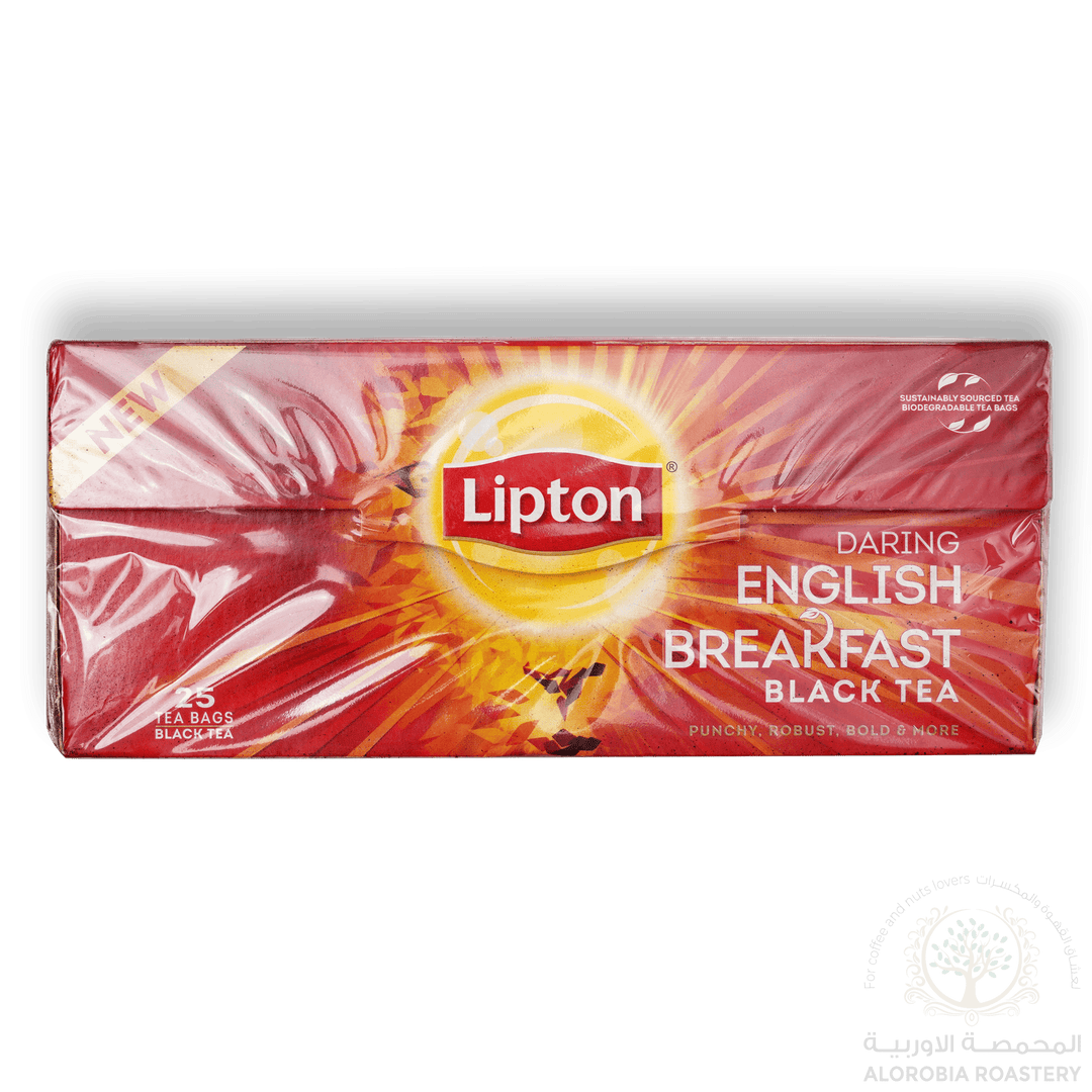 Lipton English Breakfast Tea 25x2g - Alorobia Roastery