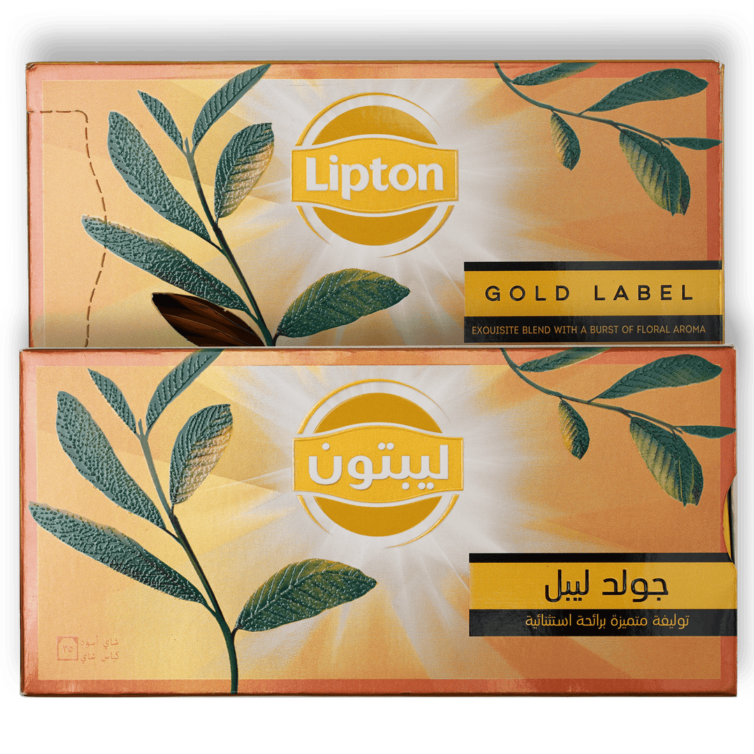 Lipton Black Tea Gold Label 25bg - Alorobia Roastery