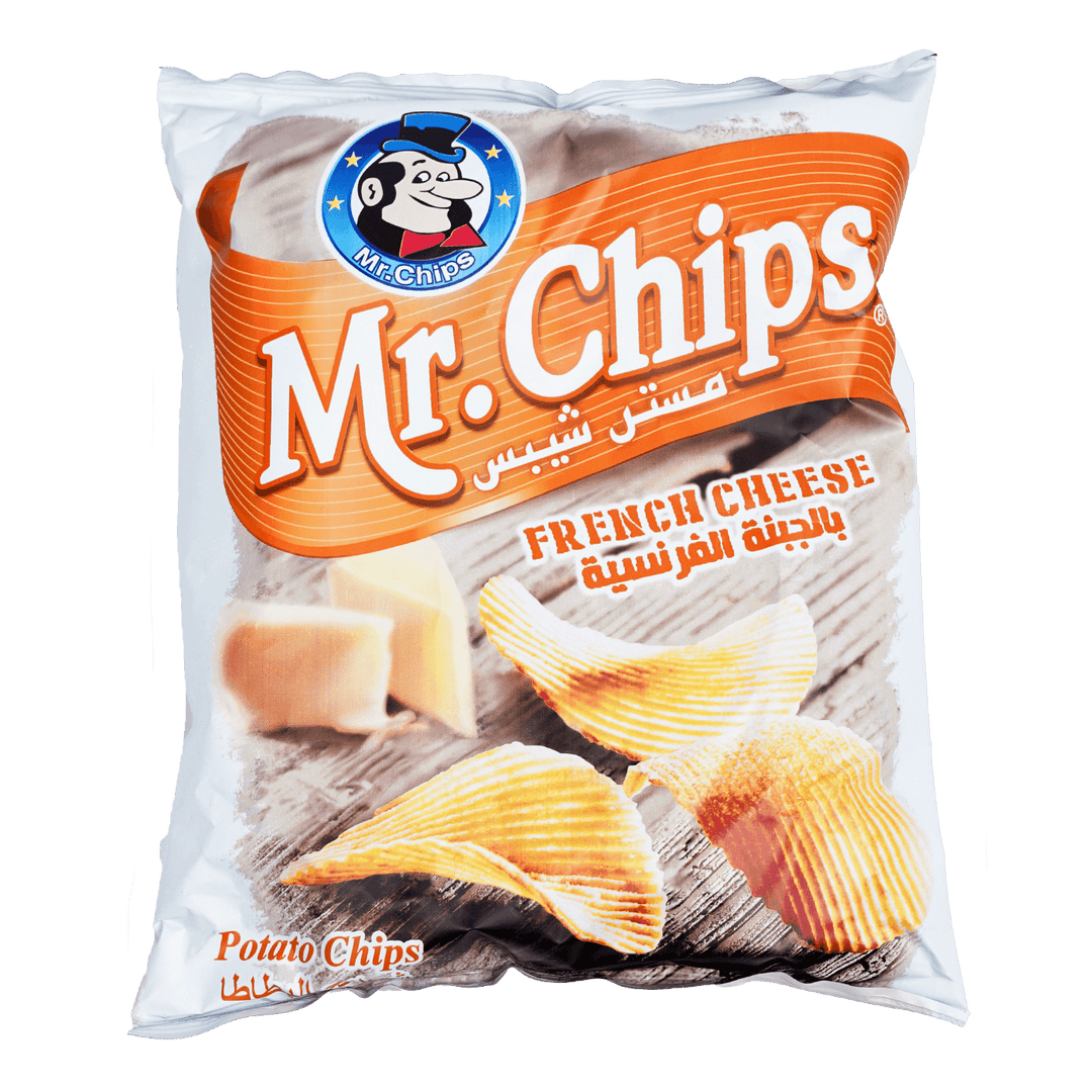 Mr.Chips Potato Chips French Cheese 80g - Alorobia Roastery