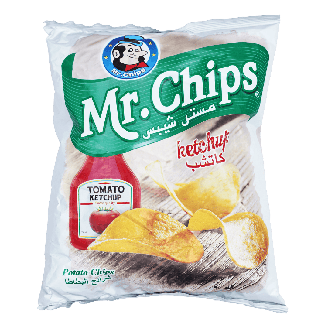 Mr.Chips Potato Chips Ketchup 80g - Alorobia Roastery