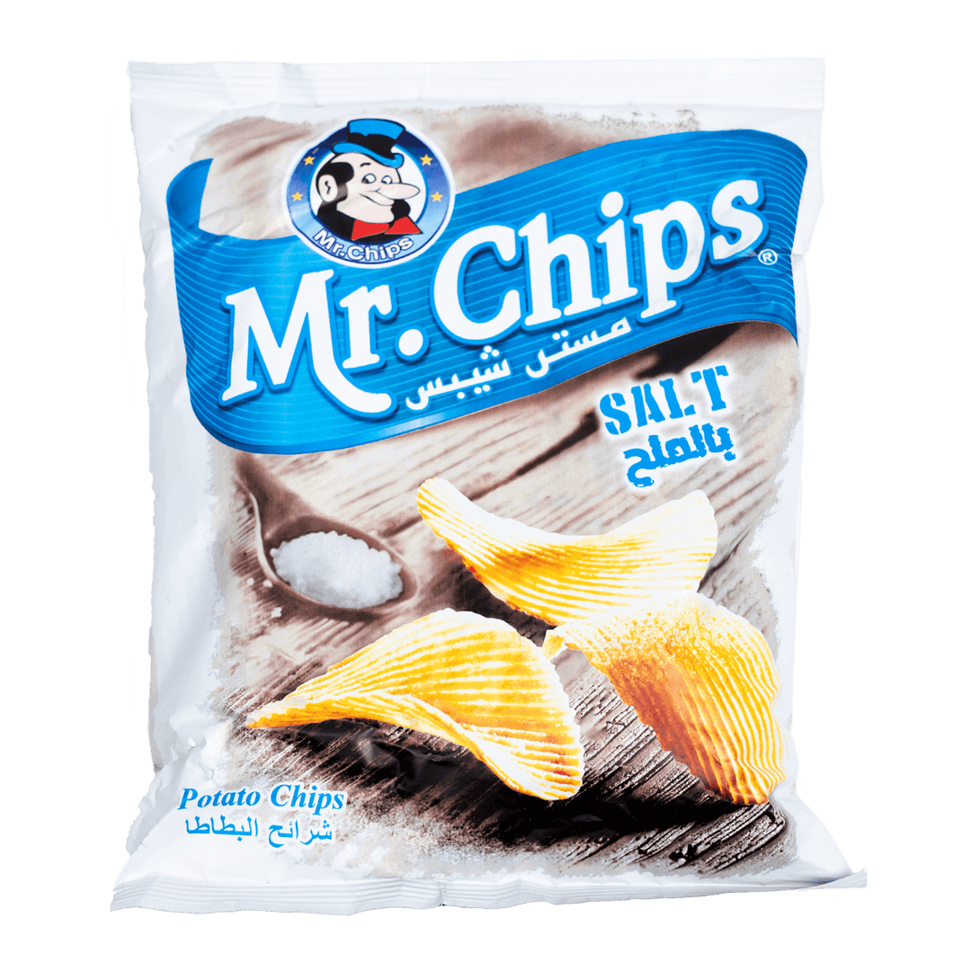 Mr.Chips Potato Chips Salt 80g - Alorobia Roastery