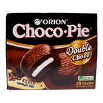 Load image into Gallery viewer, Orion Choco Pie Double Choco 12pcs 360g - Alorobia Roastery
