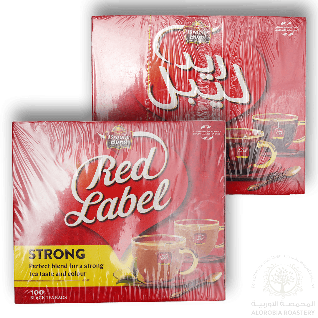 Brooke Bond Red Label Strong Black Tea 2gx100bags - Alorobia Roastery