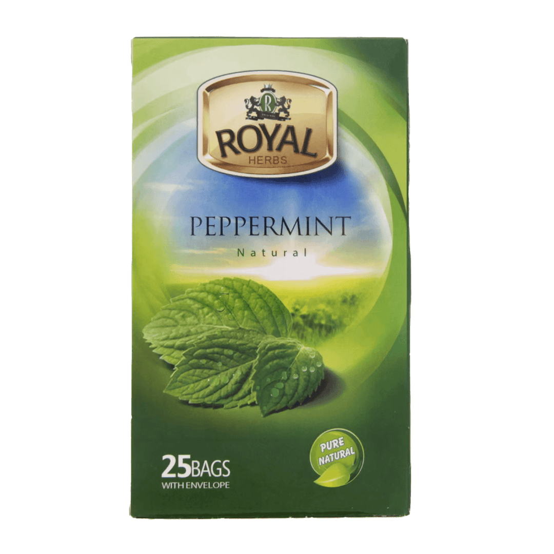 Royal Blends Peppermint Tea 25bags - Alorobia Roastery