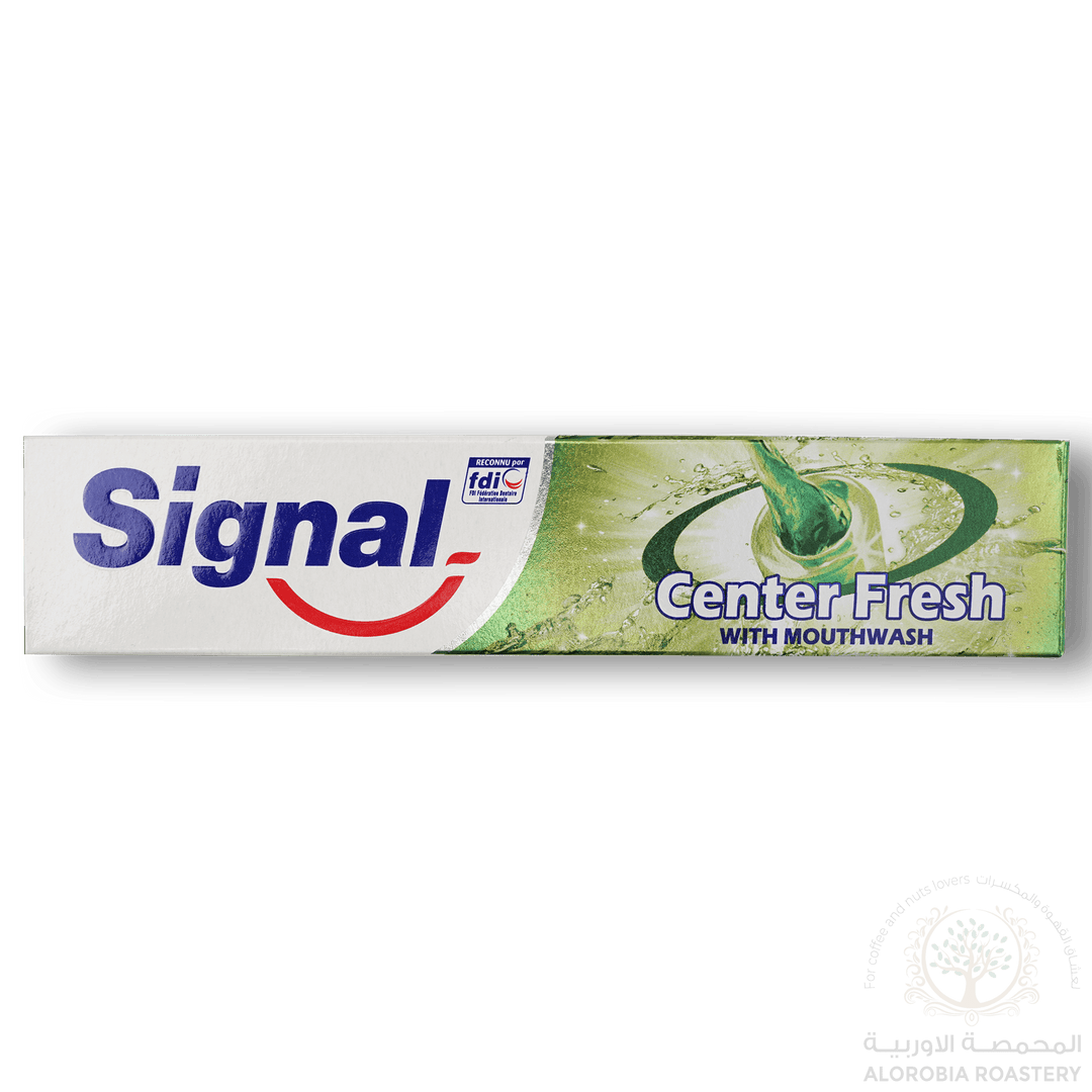 Signal Center Fresh With Mouthwash 120ml - Alorobia Roastery