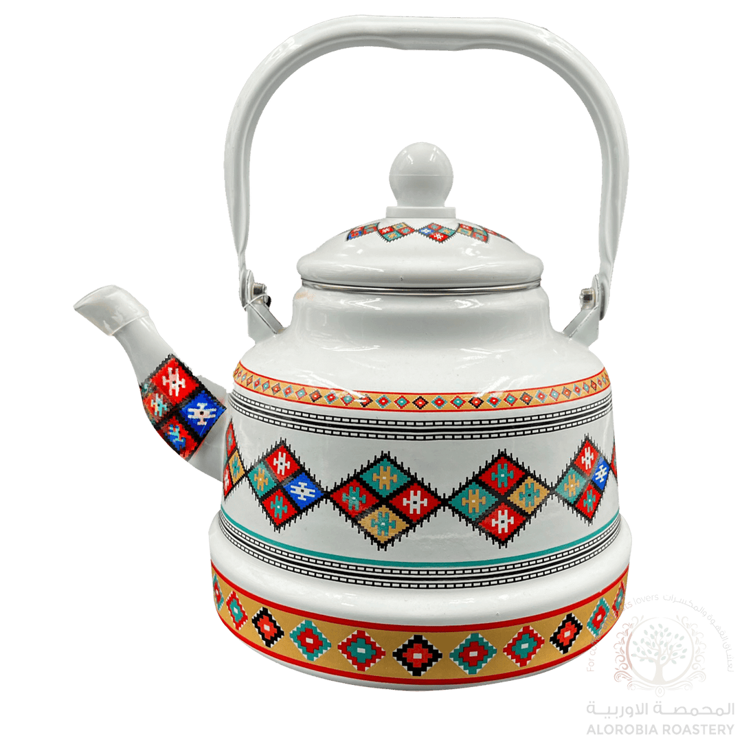 Tea Colored Kettle Large 2.5L - Alorobia Roastery