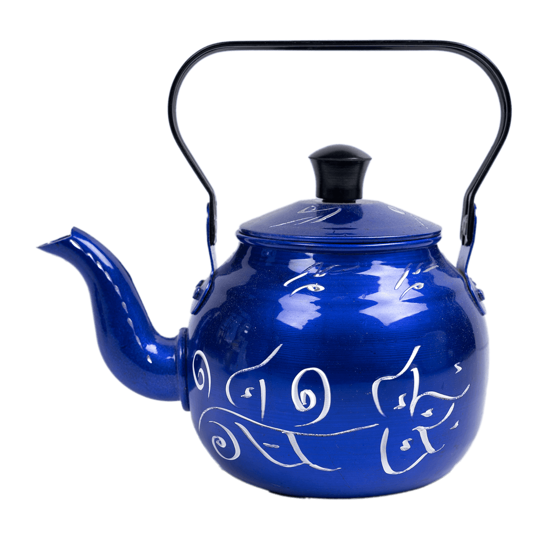 Tea Large Pot Blue - Alorobia Roastery