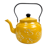 Load image into Gallery viewer, Tea Large Pot Yellow - Alorobia Roastery
