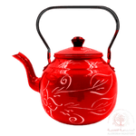 Load image into Gallery viewer, Tea Large Pot Red - Alorobia Roastery
