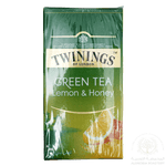 Load image into Gallery viewer, Twinings Green Tea Lemon &amp; Honey 25bags - Alorobia Roastery
