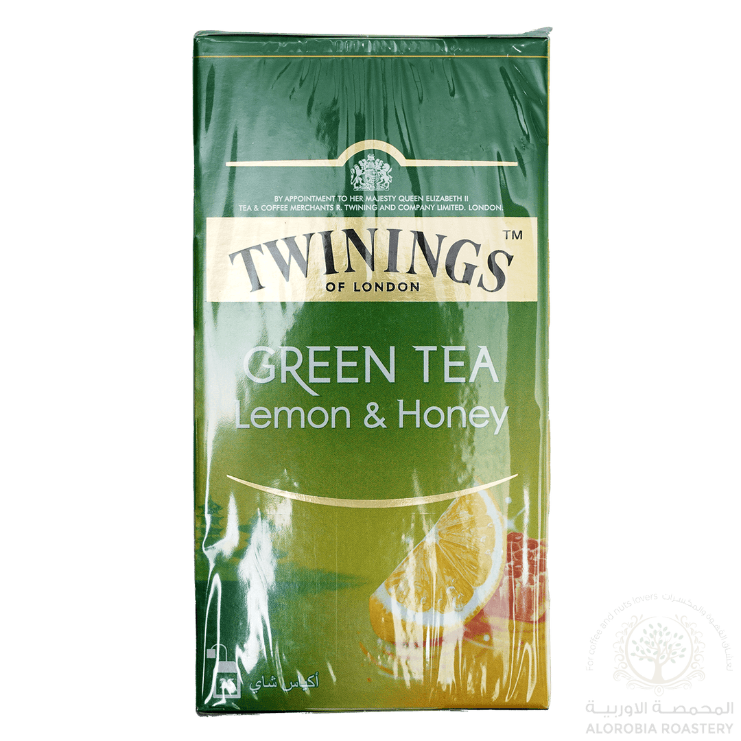 Twinings Green Tea Lemon & Honey 25bags - Alorobia Roastery