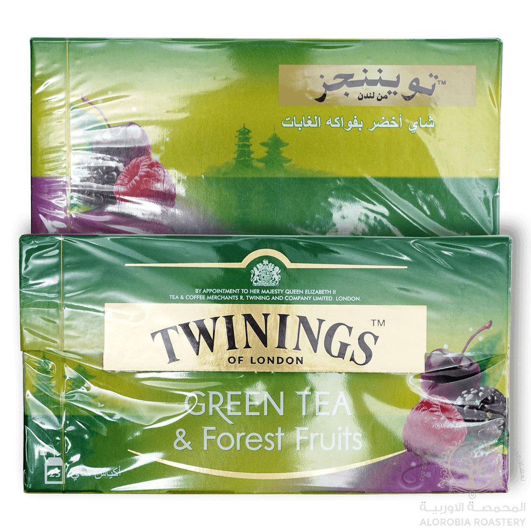 Twinings Green Tea & Forest Fruits 25bags - Alorobia Roastery