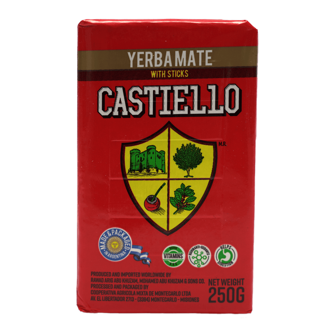 Castiello Yerba Mate With Sticks 250g - Alorobia Roastery